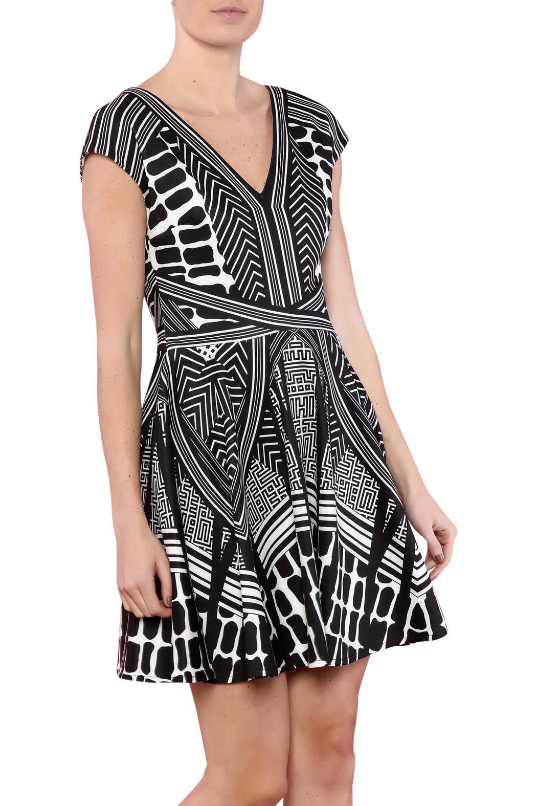 GEO PRINT DRESS