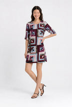 GEO PRINTED DRESS