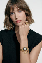 Gemstone Bracelet & Ring set