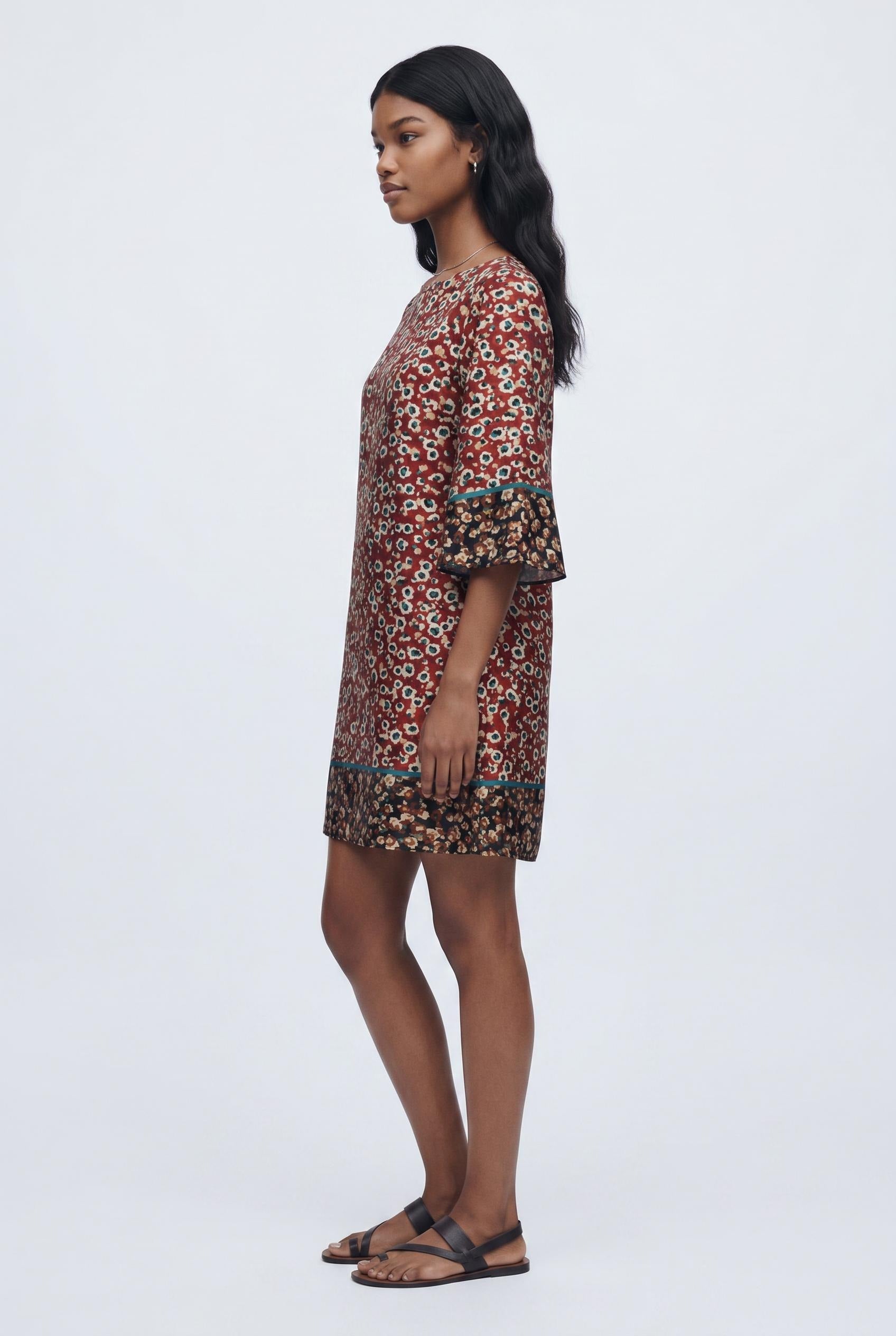 PRINTED DRESS