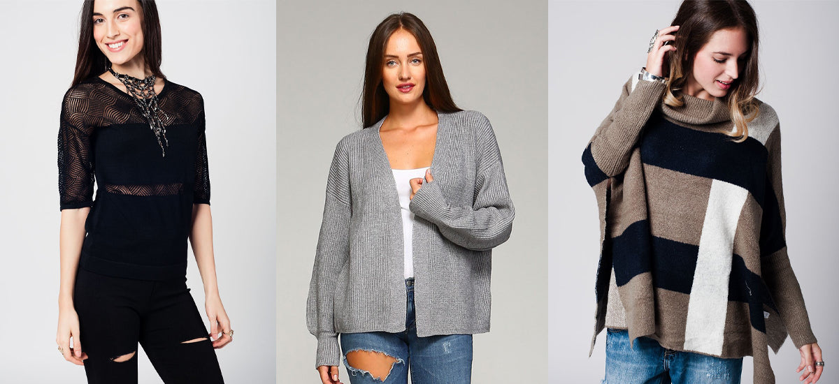 women’s tops and sweaters