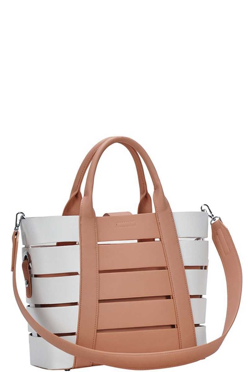 CUT-OUT BUCKET BAG - Marvy Fashion Boutique