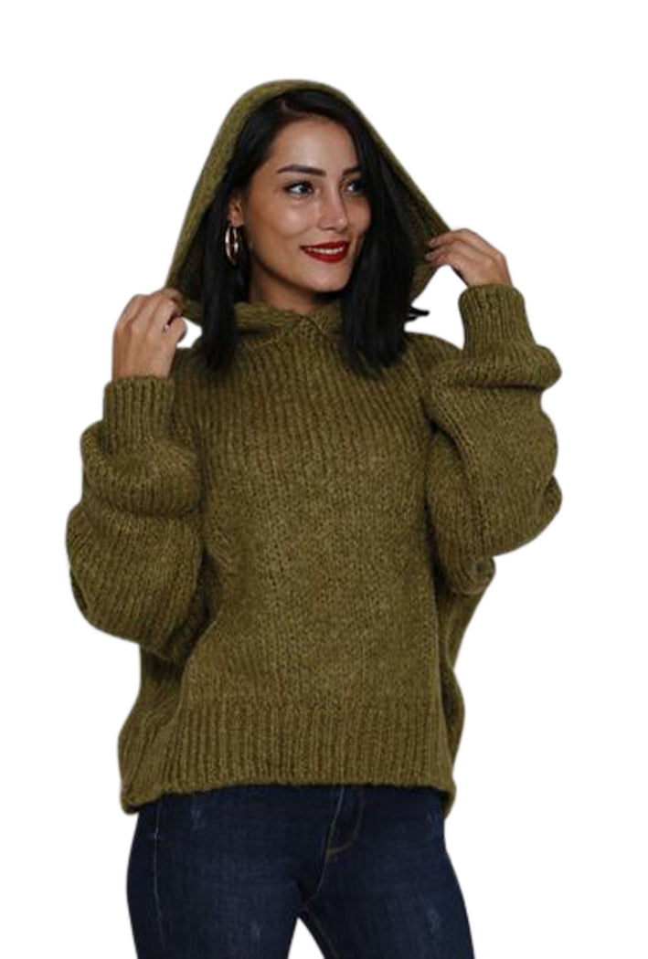 Olive  sweater, Hoodie