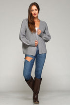 Open Front Cardigan - Marvy Fashion Boutique