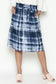 midi skirt, printed skirt