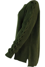 Olive Loose Fit Sweater - Marvy Fashion Boutique